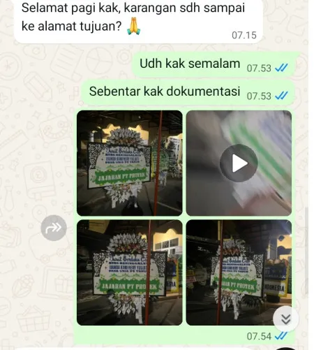Pengiriman Papan Bunga Selamat Universitas Indonesia Depok