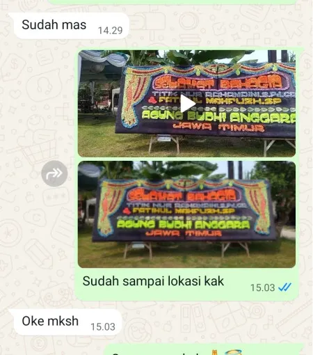 Pengiriman Papan Bunga Universitas Indonesia Depok