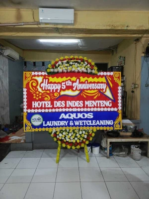 Papan Bunga di Universitas Indonesia Depok