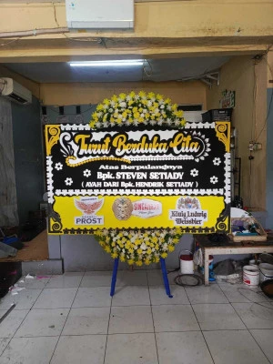 Papan Bunga di Universitas Indonesia Depok