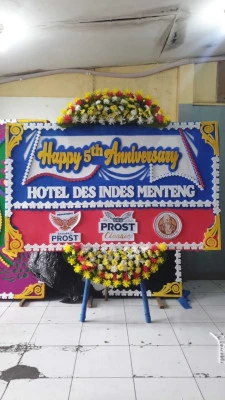 Papan Bunga di Universitas Indonesia Depok