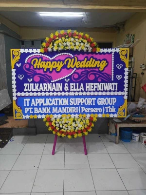 Papan Bunga di Universitas Indonesia Depok