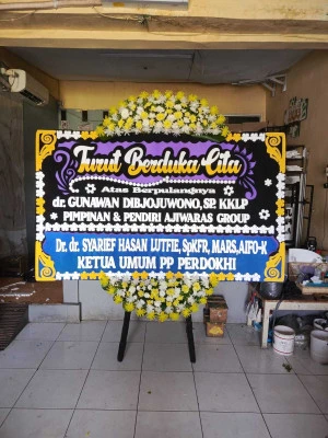Papan Bunga di Universitas Indonesia Depok